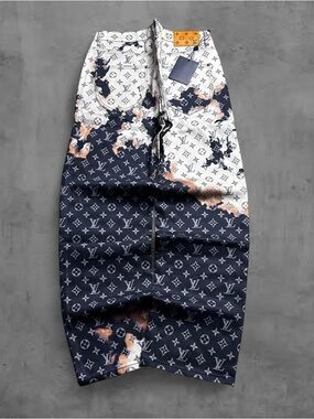 Louis Vuitton Luxury Monogram Denim Jeans